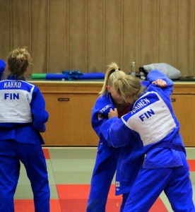 Heinäveden judo leirillä